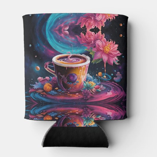 Galaxy Garden Coffee Art Blikjeskoeler (Achterkant)