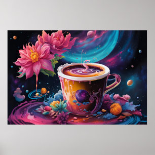 Galaxy Garden Koffie Poster