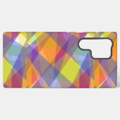 Galaxy Géométrique lumineuse - Coque Samsung (Verso Horizontal)