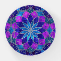 "Galaxy Glassworks" Papiergewicht