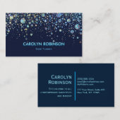 Galaxy Glitter Artwork Visitekaartje (Voorkant / Achterkant)