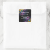Galaxy Glitter Back Soy Candle Labels (Tas)