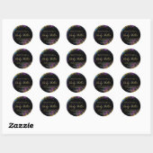 Galaxy Glitter Black Body Butter Labels (Vel)