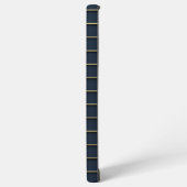 Galaxy Gold Star sur Navy Blue Samsung coque (Côté gauche)
