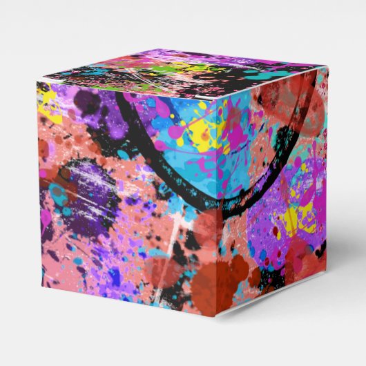 Galaxy Graffiti Bedankdoosjes (Voorkant Zijde)