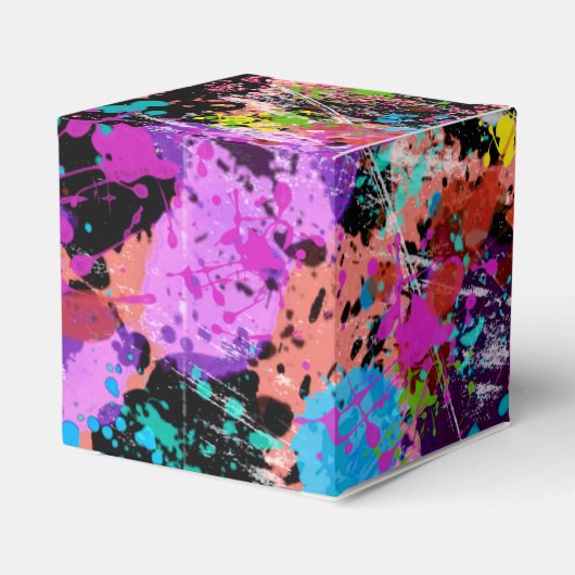 Galaxy Graffiti Bedankdoosjes (Achterkant)