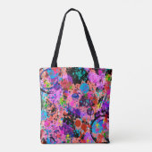 Galaxy Graffiti Tote Bag (Achterkant)