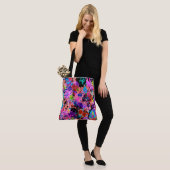 Galaxy Graffiti Tote Bag (Op model)