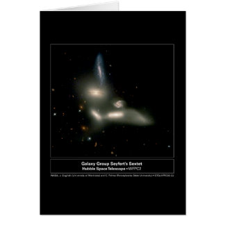 Galaxy Group Sextet Hubble Telescope