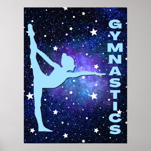 Galaxy Gymnastics Poster (Voorkant)