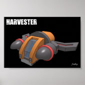 Galaxy Harvester Poster (Voorkant)