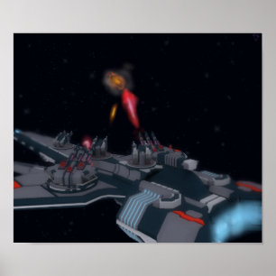 Galaxy Helios Poster