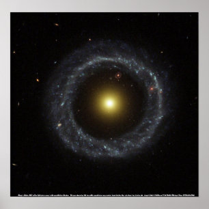 Galaxy Hoag's object Poster