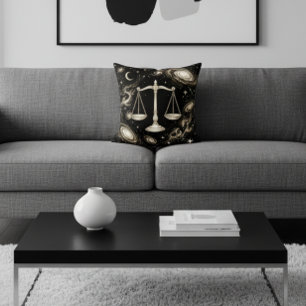 Galaxy Home Decor Weegschaal Zodiacia Celestiaal Kussen