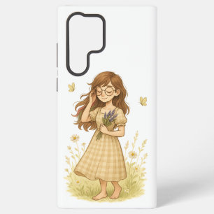 Galaxy Indie en Fleur Samsung Coque - Cottagecore