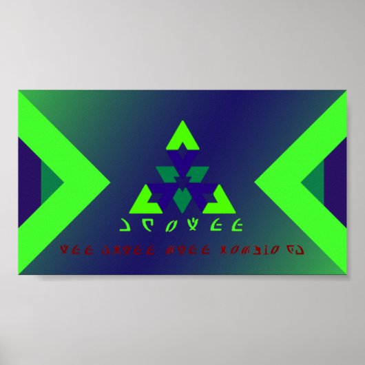 Galaxy Kneall-Poster Poster (Voorkant)