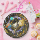 Galaxy Kovarellah Papieren Bordje (Feest)