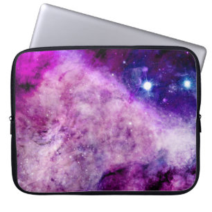 Galaxy laptophoes 15-inch Paars bolvormig Laptop Sleeve