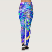 Galaxy leggings, Espace, Etoiles, Saturne, legging (Dos)