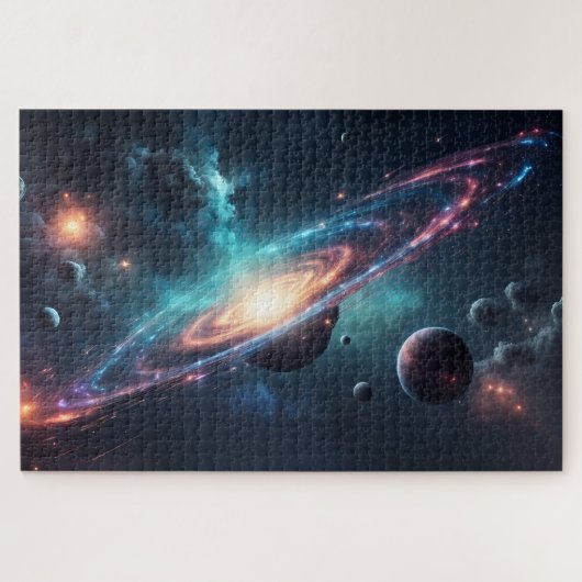Galaxy Legpuzzel (Horizontaal)