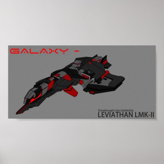 Galaxy Leviathan LMK III Poster (lagere kwaliteit) (Voorkant)