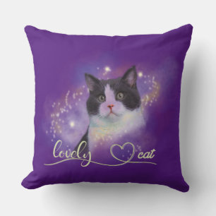 Galaxy Lovely Cat Kussen