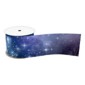 Galaxy Lovers Starry Space Blue Sky White Sparkles Lint (Spoel)