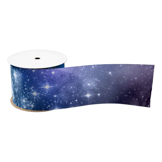 Galaxy Lovers Starry Space Blue Sky White Sparkles Lint (Spoel)