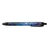 Galaxy Lovers Starry Space Blue Sky White Sparkles Zwarte Inkt Pen (Bodem)