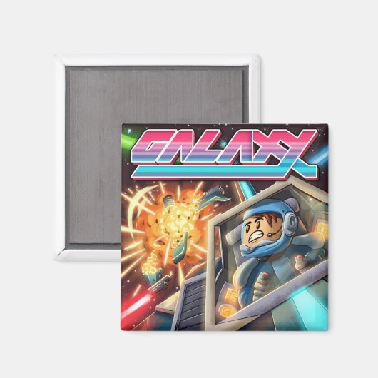 Galaxy Magnet Magneet (Voorkant / Achterkant)