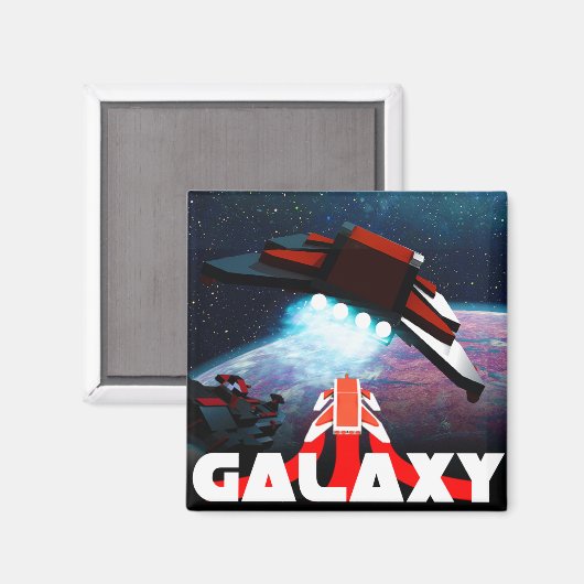 Galaxy Magnet Magneet (Voorkant / Achterkant)