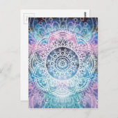 Galaxy Mandala Briefkaart (Voorkant / Achterkant)