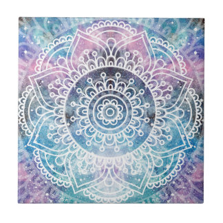Galaxy Mandala Tegeltje