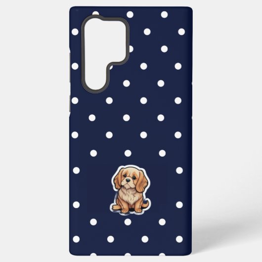 Galaxy Meilleur coque Samsung S23 |Le mignon chien | (Verso)