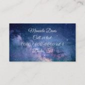 Galaxy Mermaid Visitekaartje (Achterkant)