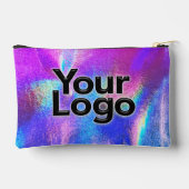 Galaxy Metallic Sparkly Holograph Luxe Bedrijf Etui (Achterkant)