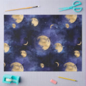 Galaxy Moon Series Design 6 Tissuepapier (Craft)