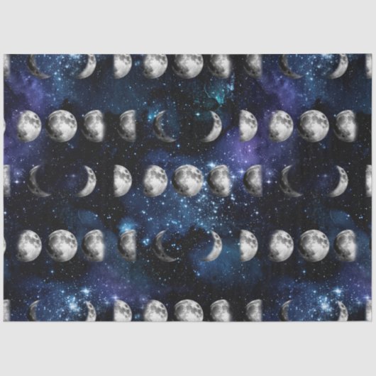 Galaxy Moon Series Design 9 Tissuepapier (Voorkant)