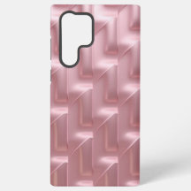 Motif géométrique rose élégant Samsung Coque