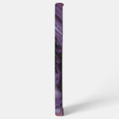 Galaxy Motif mou violet Samsung Coque compatible (Côté gauche)