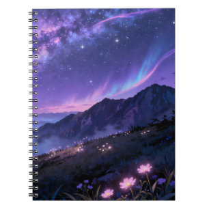 Galaxy Mountain Notitieboek