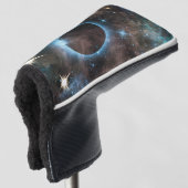 Galaxy Nebula Planet Hubble Telescope Fotografie Golfheadcover (3/4 voorkant)