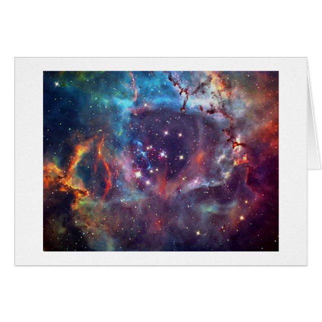 Galaxy Nebula ruimte afbeelding. (Voorkant Horizontaal)