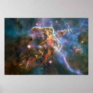 Galaxy Nebula supernova Star-explosie Poster