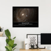 Galaxy NGC 4603 Hubble Telescope Foto Poster (Thuiskantoor)