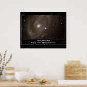 Galaxy NGC 4603 Hubble Telescope Foto Poster (Keuken)