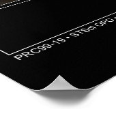 Galaxy NGC 4603 Hubble Telescope Foto Poster (Hoek)