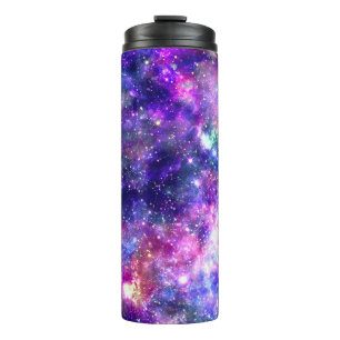 Galaxy Night Print Kosmisch Ontwerp Thermosbeker