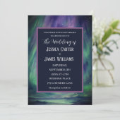 Galaxy Northern Lights Outer Celestial Stars Kaart (Staand voorkant)