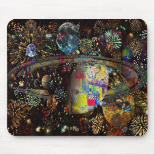 Galaxy of Fireworks Collage Planets 2859b Muismat